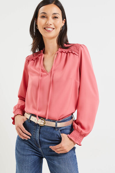 Blouse à smock