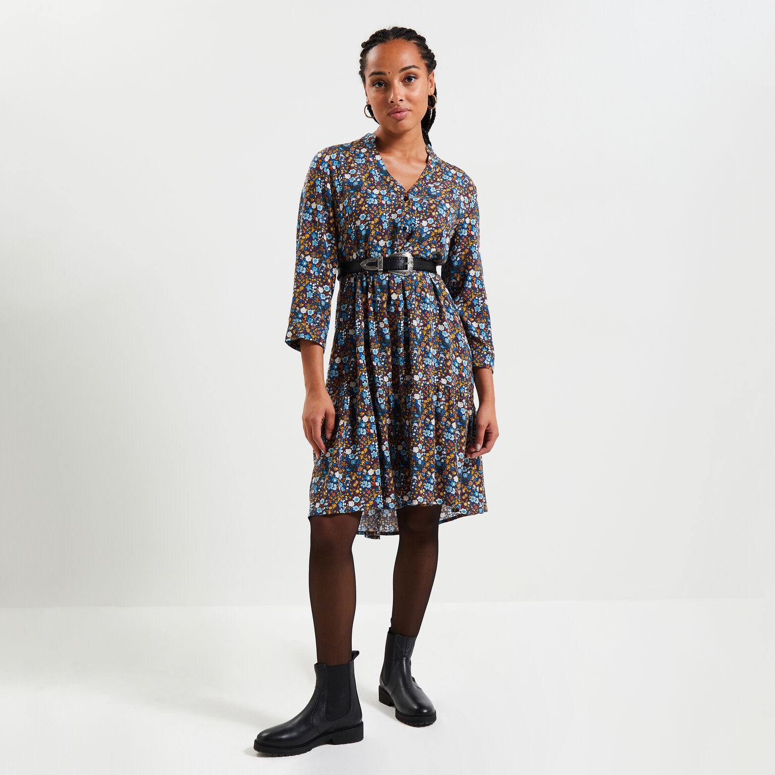 Robe imprimée femme