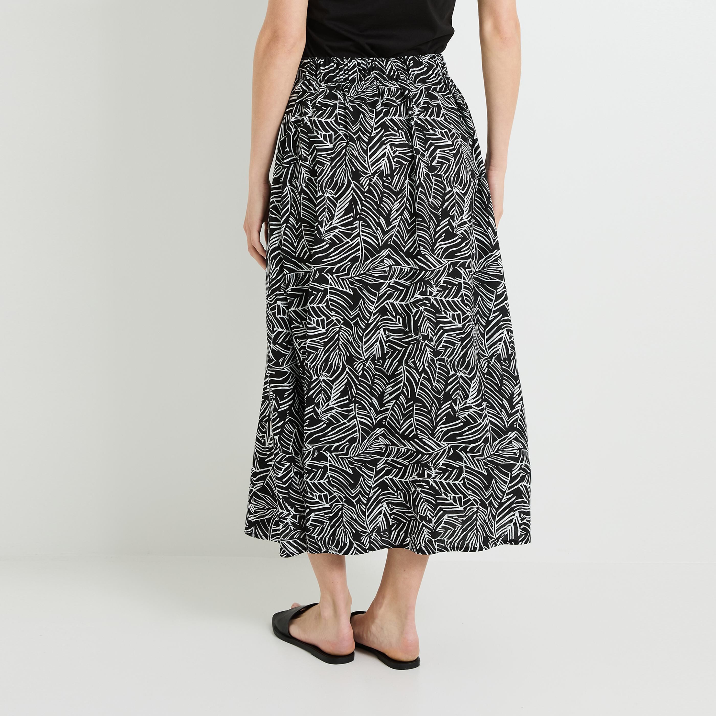Jupe imprim&eacute;e femme