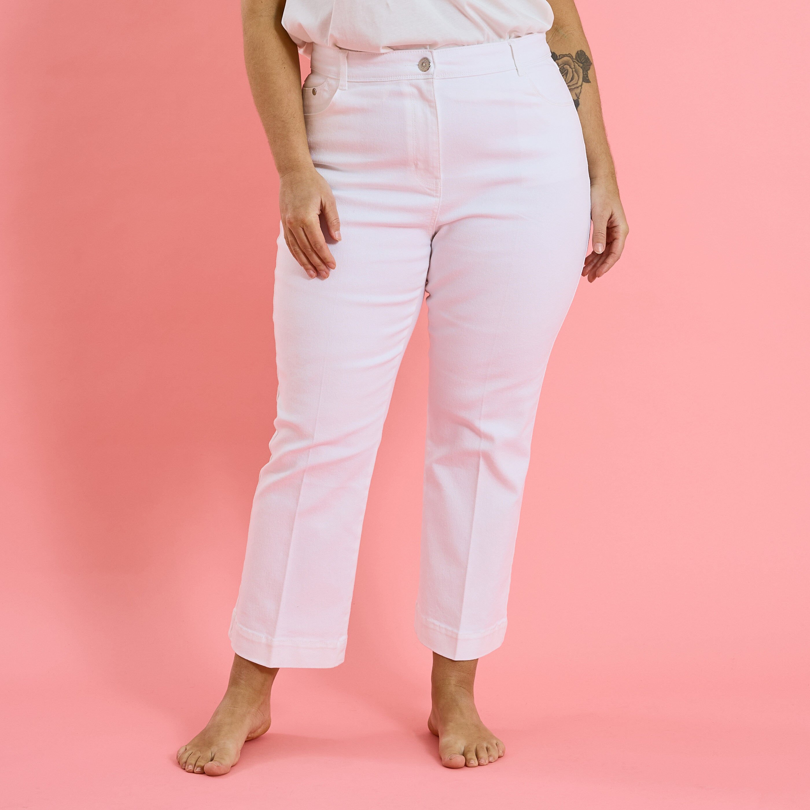 Jean bootcut raccourci TROPEZ RB02 femme