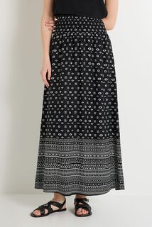 Jupe longue imprimée femme