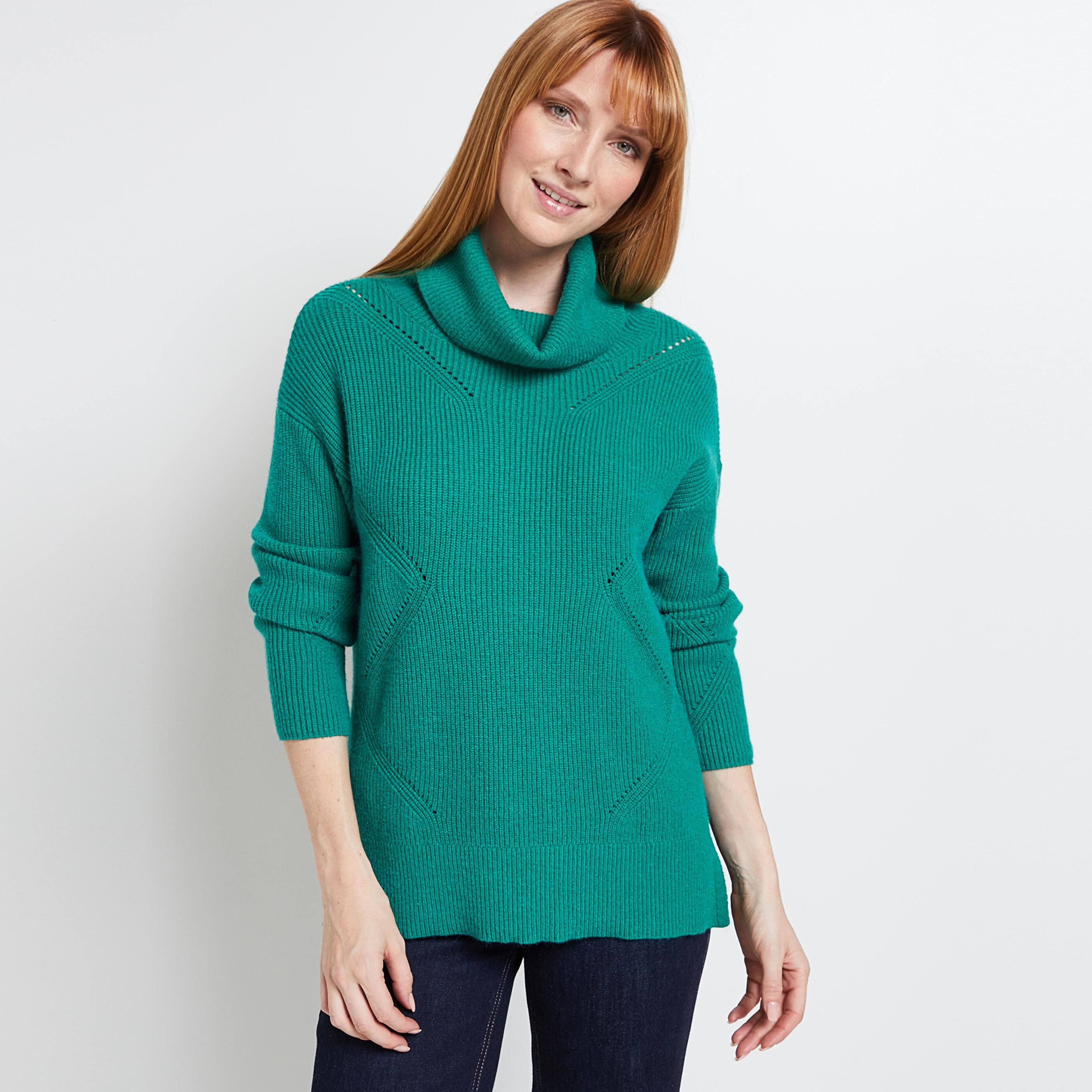 Col roulé long femme deals
