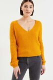 Pull maille ajourée femme