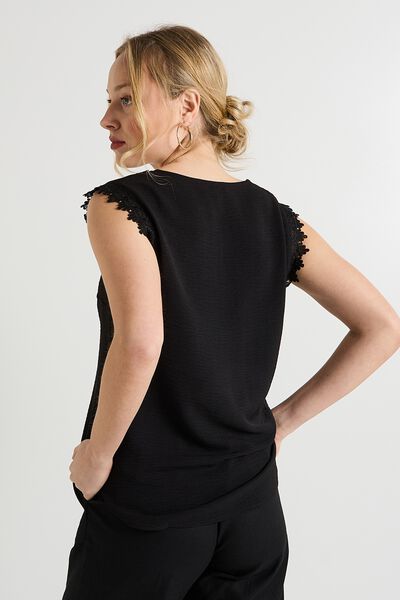 Blouse sans manches femme