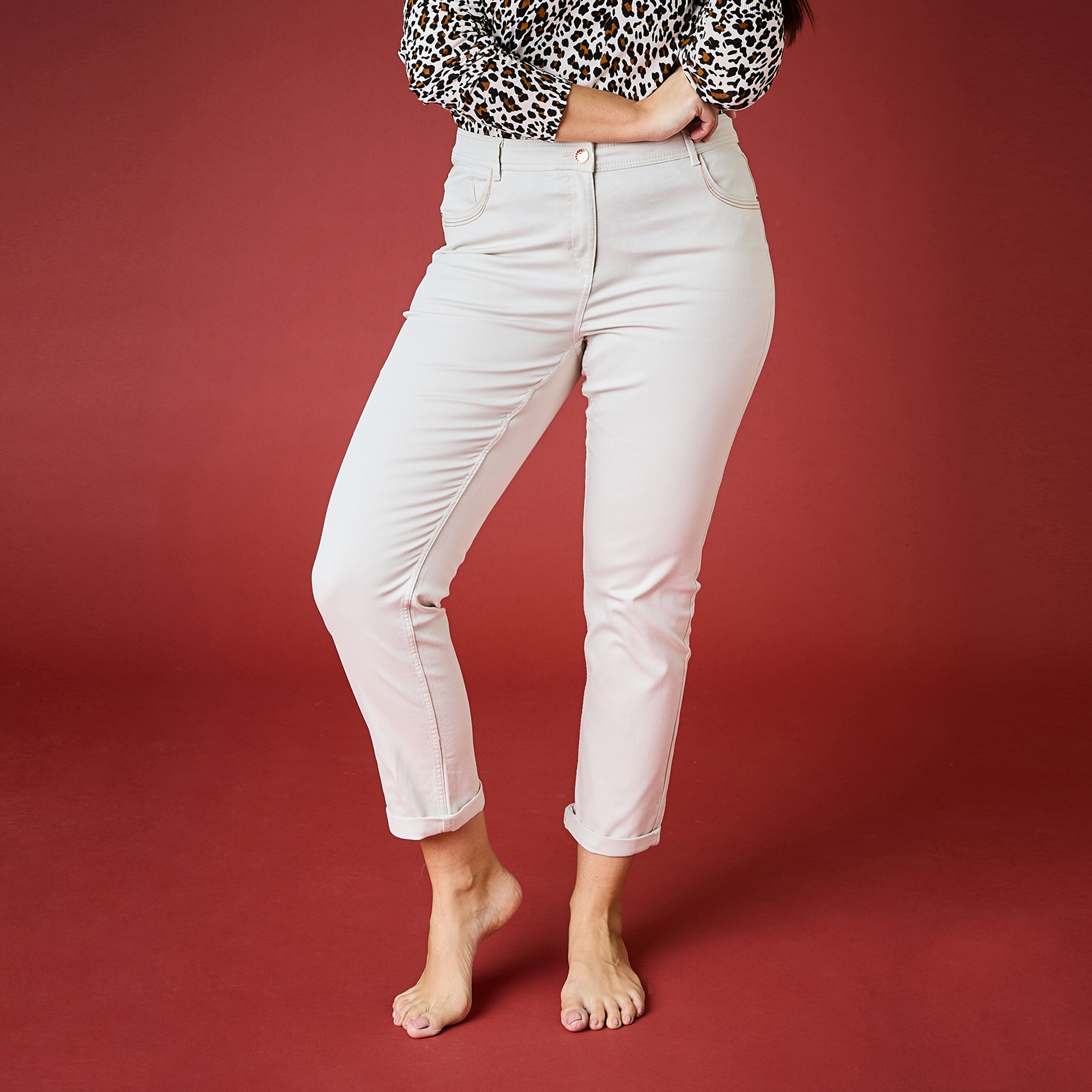 Jean raccourci TOKYO R01 femme