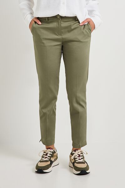 Pantalon cigarette femme