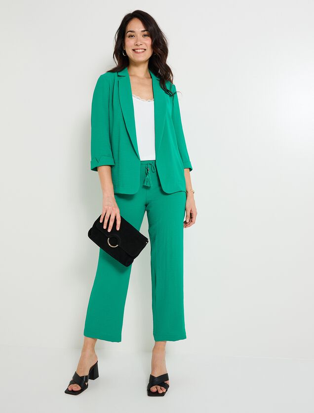 Veste blazer fluide femme
