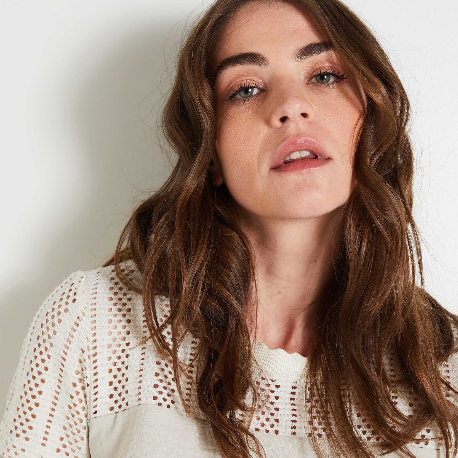 Blouse manches courtes femme
