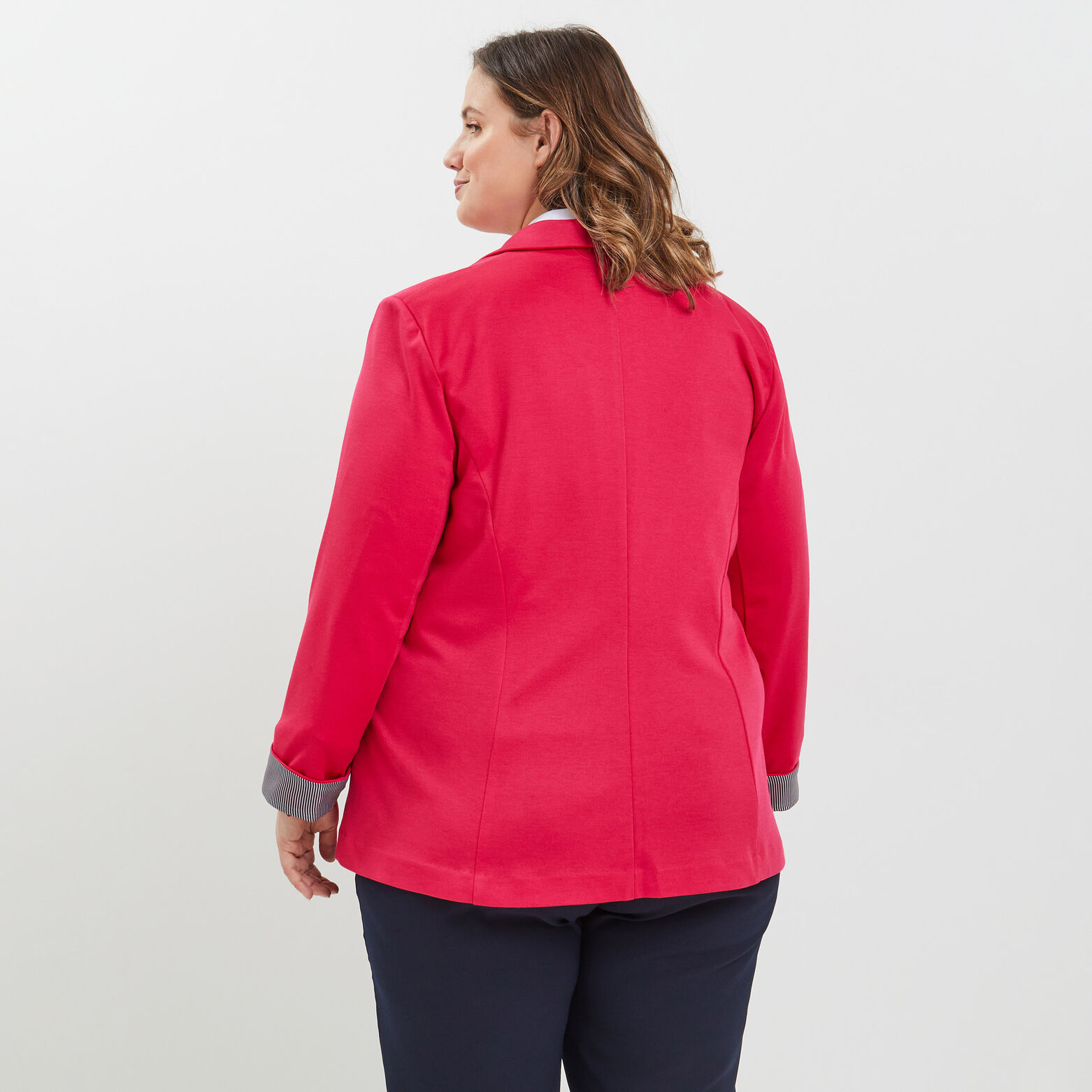 Veste tailleur en maille femme