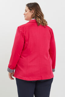 Veste tailleur en maille femme