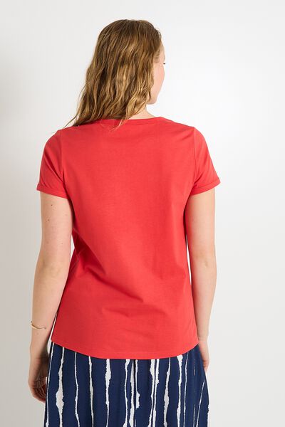T-shirt col rond femme