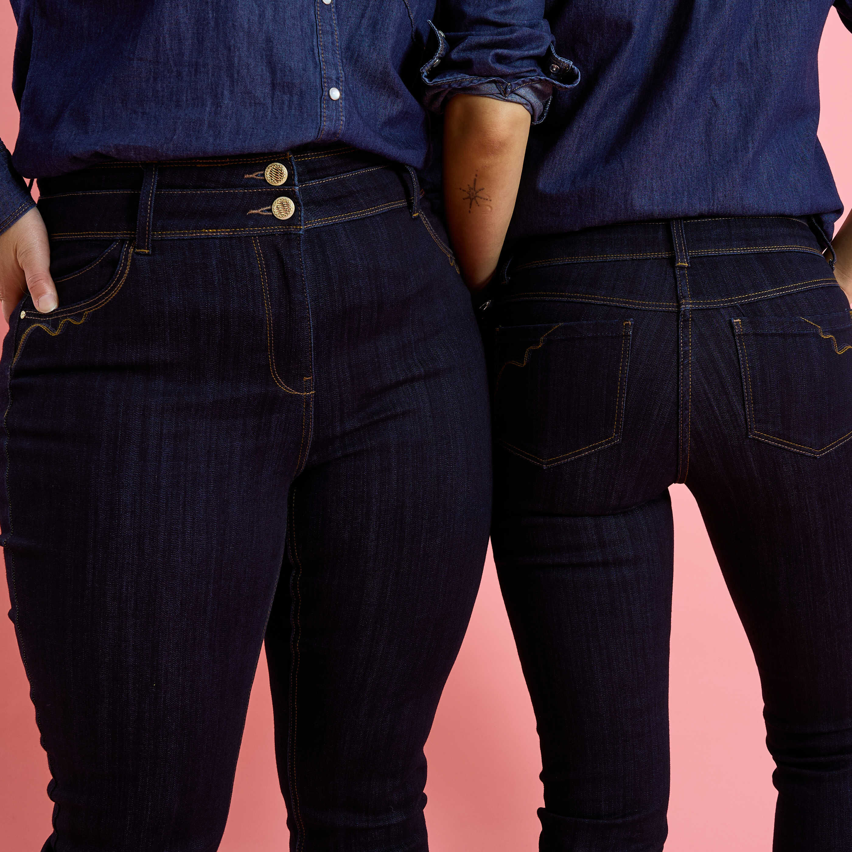 Jean slim raccourci HANOI R02 femme