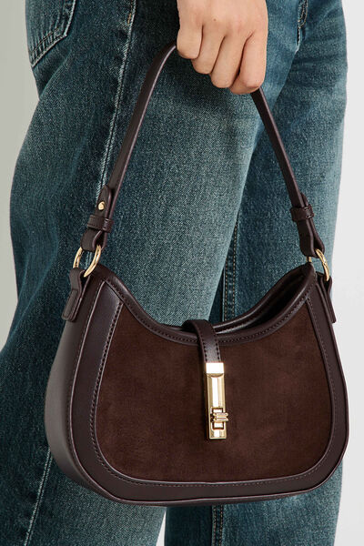 Sac forme demi-lune femme