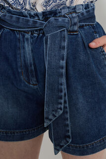 Short en denim femme
