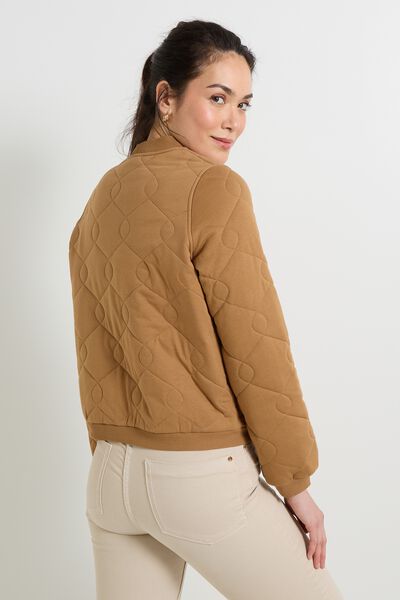 Bomber matelassé femme