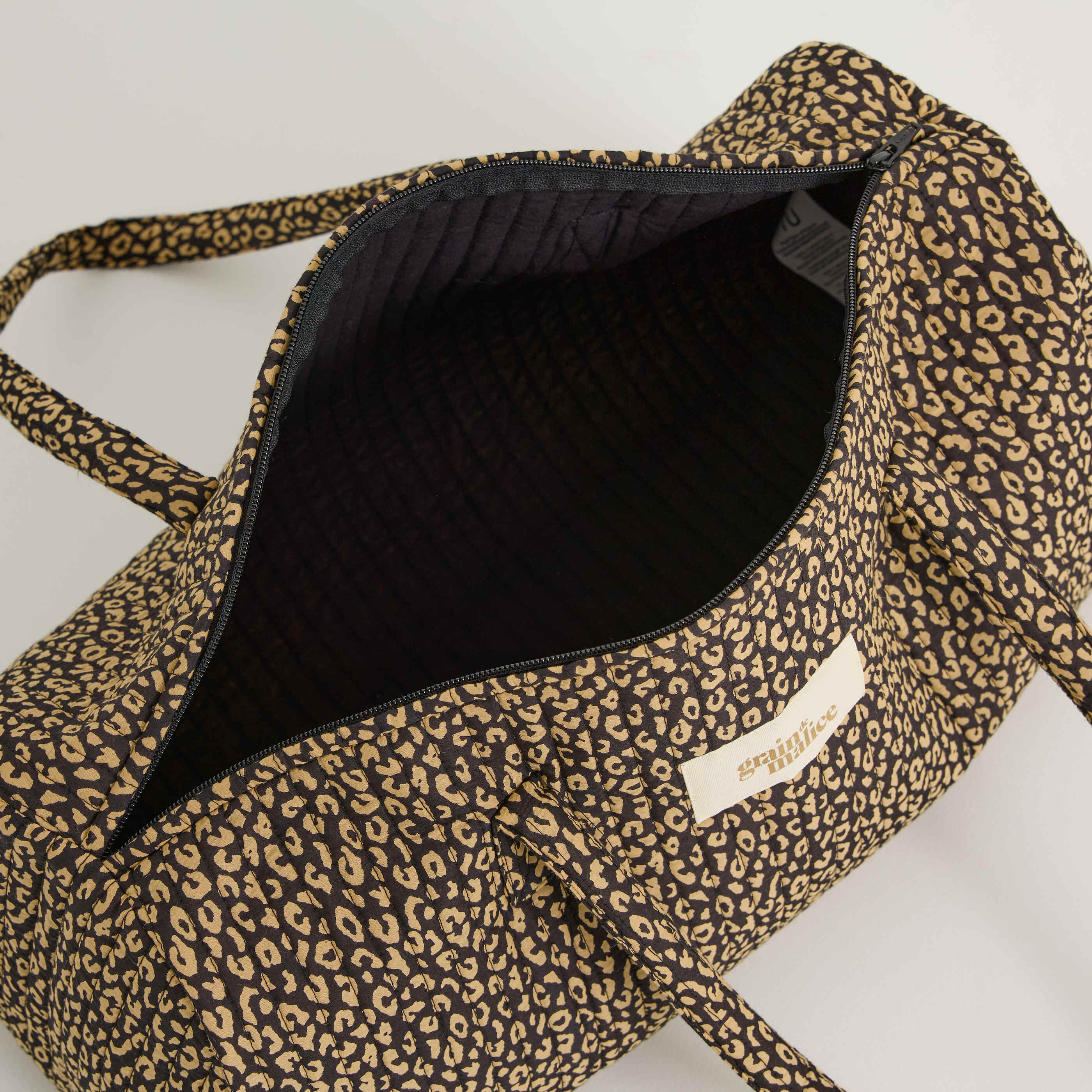 Grand sac imprim&eacute; l&eacute;opard femme