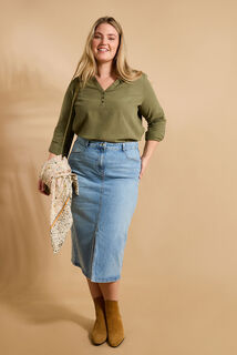 Blouse col chemise femme