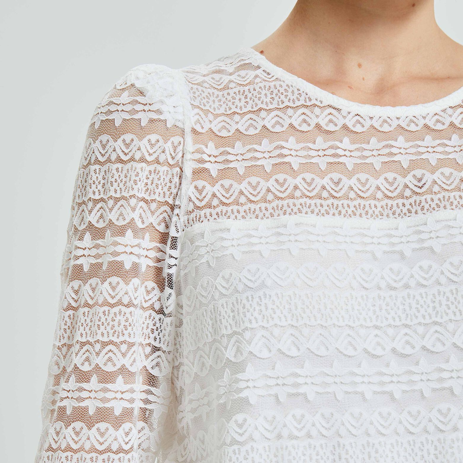 Tshirt dentelle femme