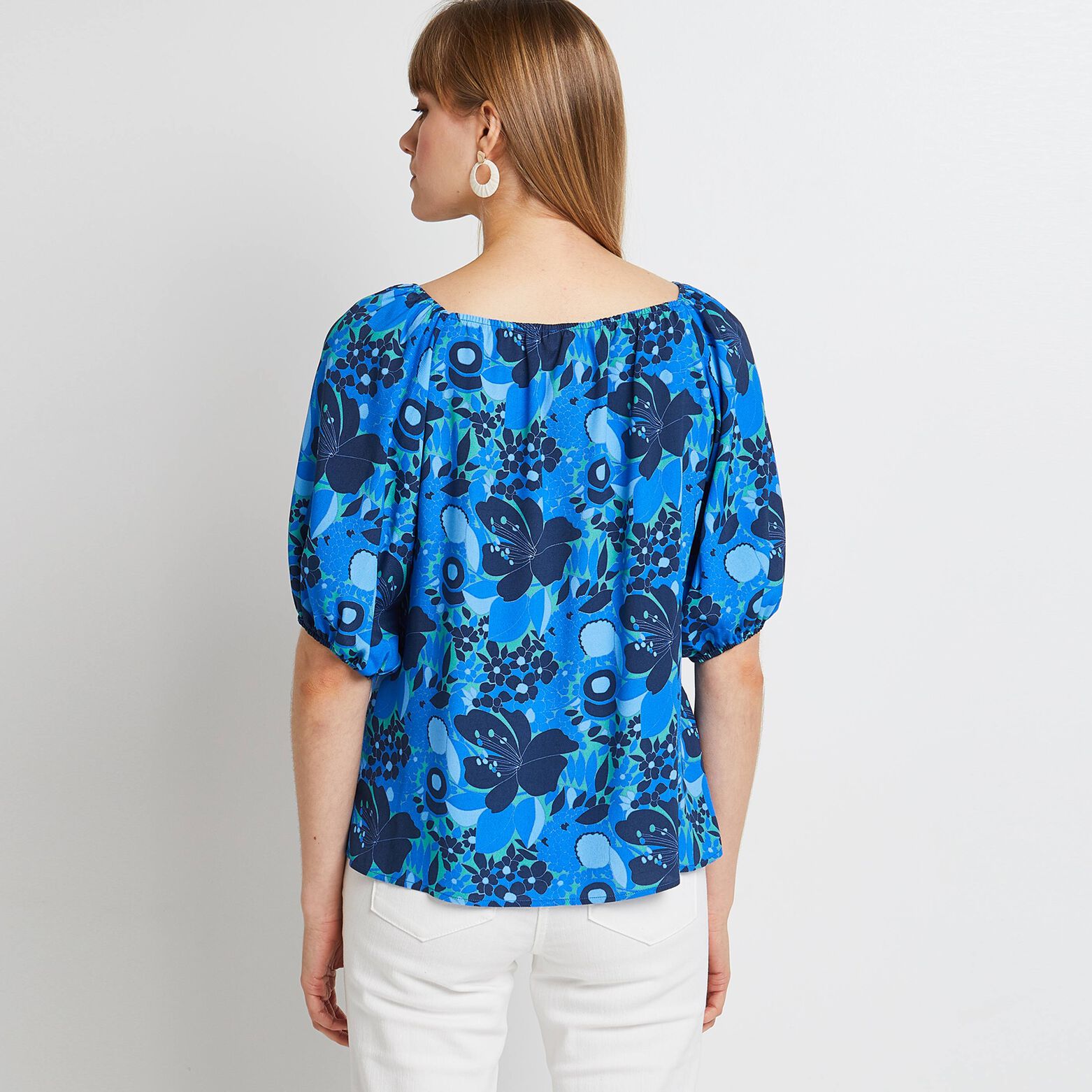 Blouse imprimée femme