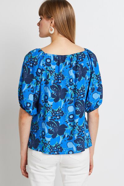 Blouse imprimée femme
