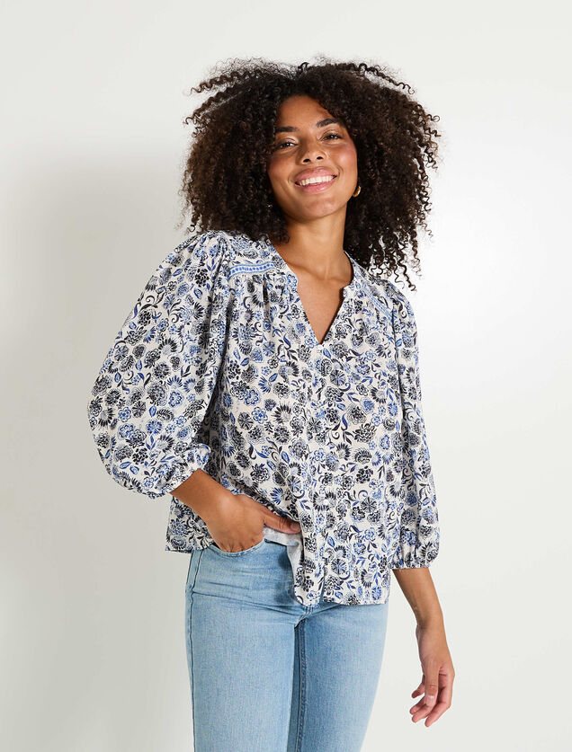 Chemisier oversize femme