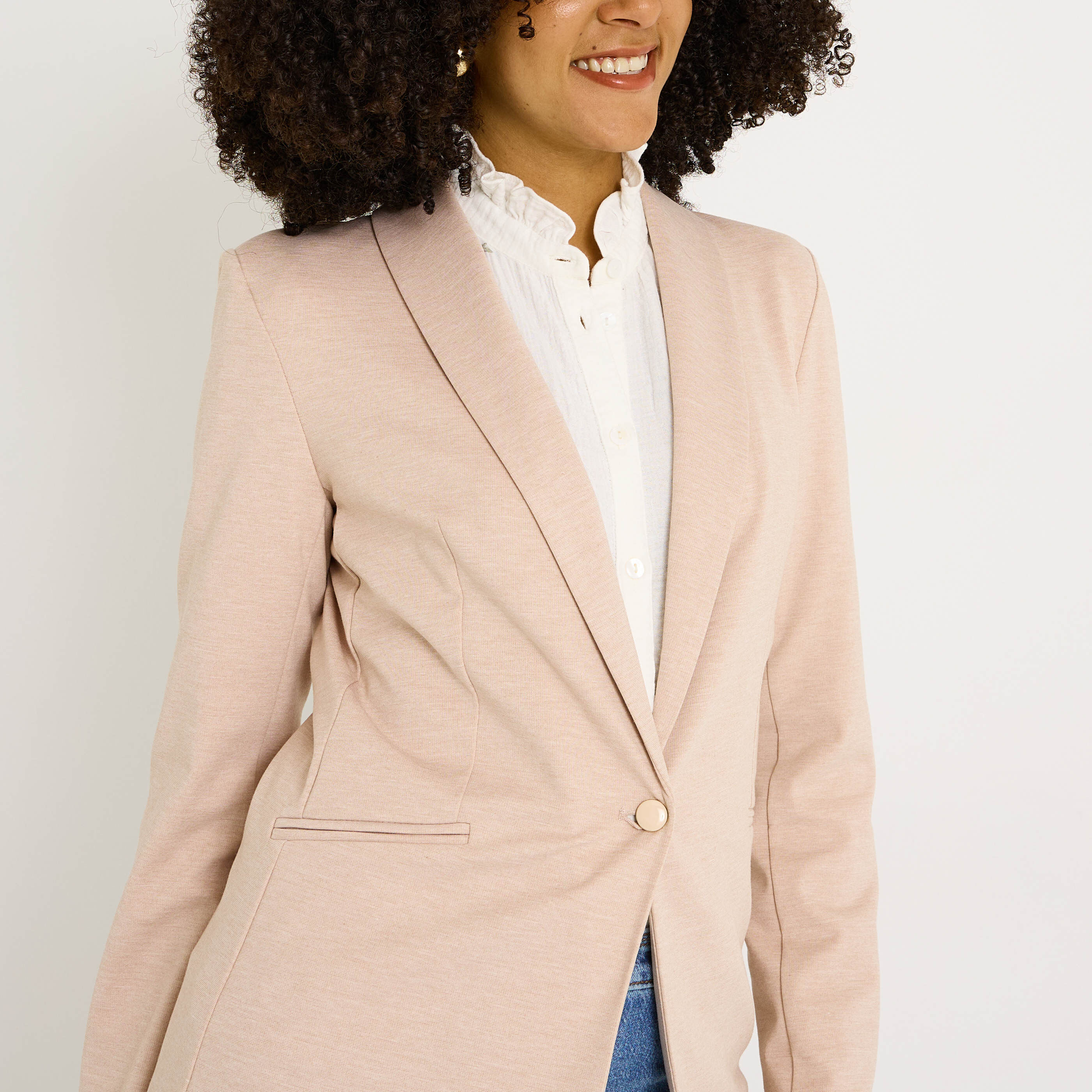Blazer en maille femme