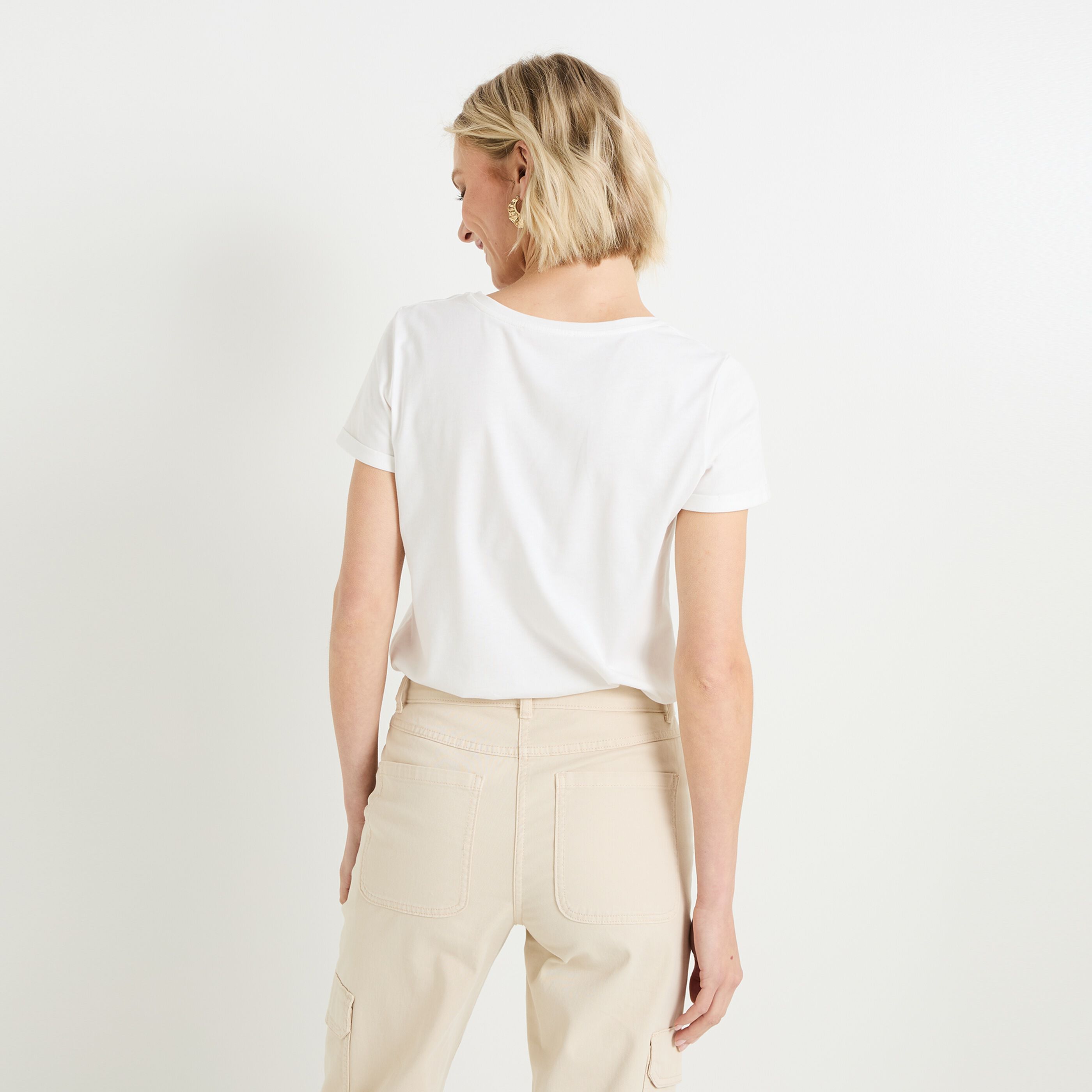 Tshirt sequins femme