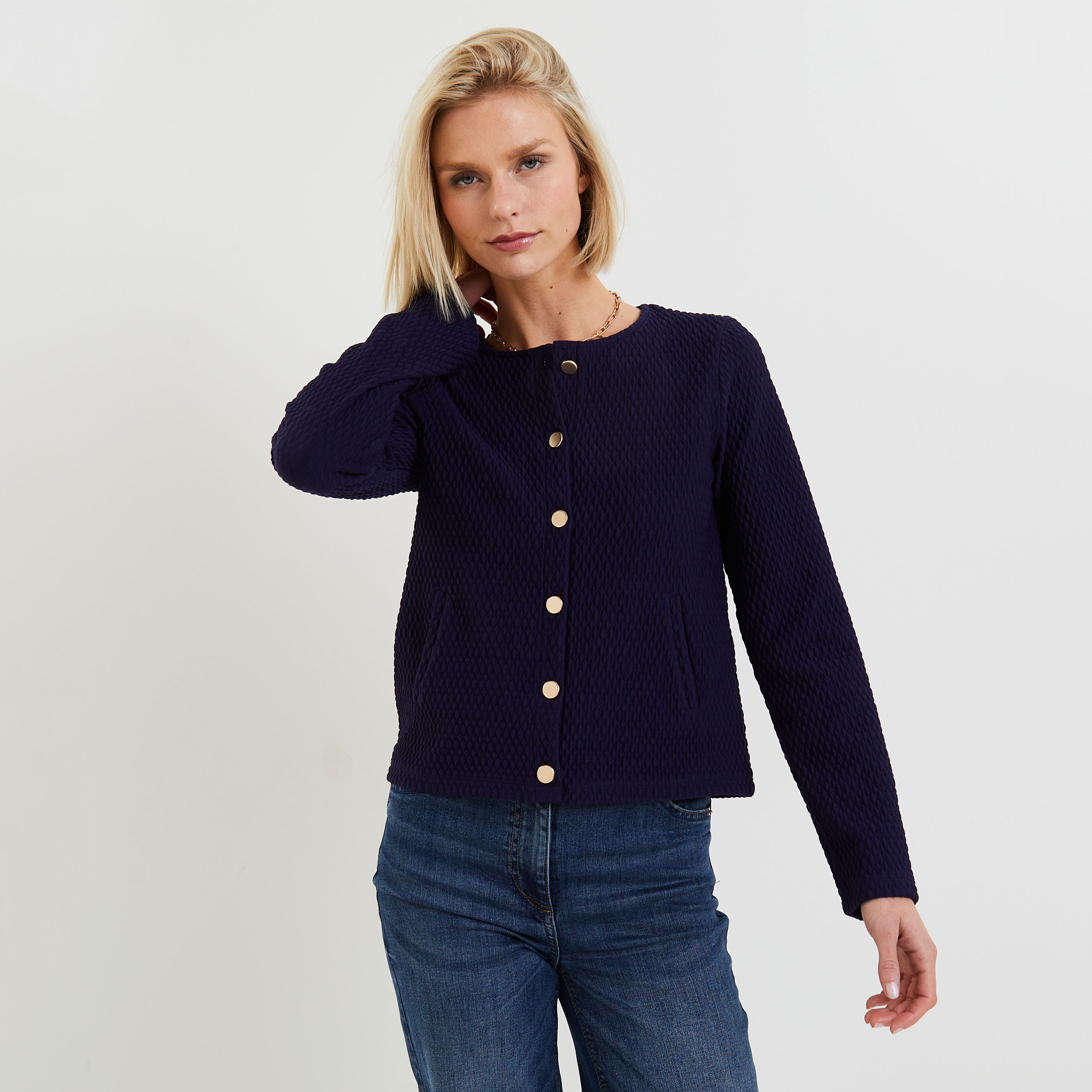 Veste matelassée discount femme solde