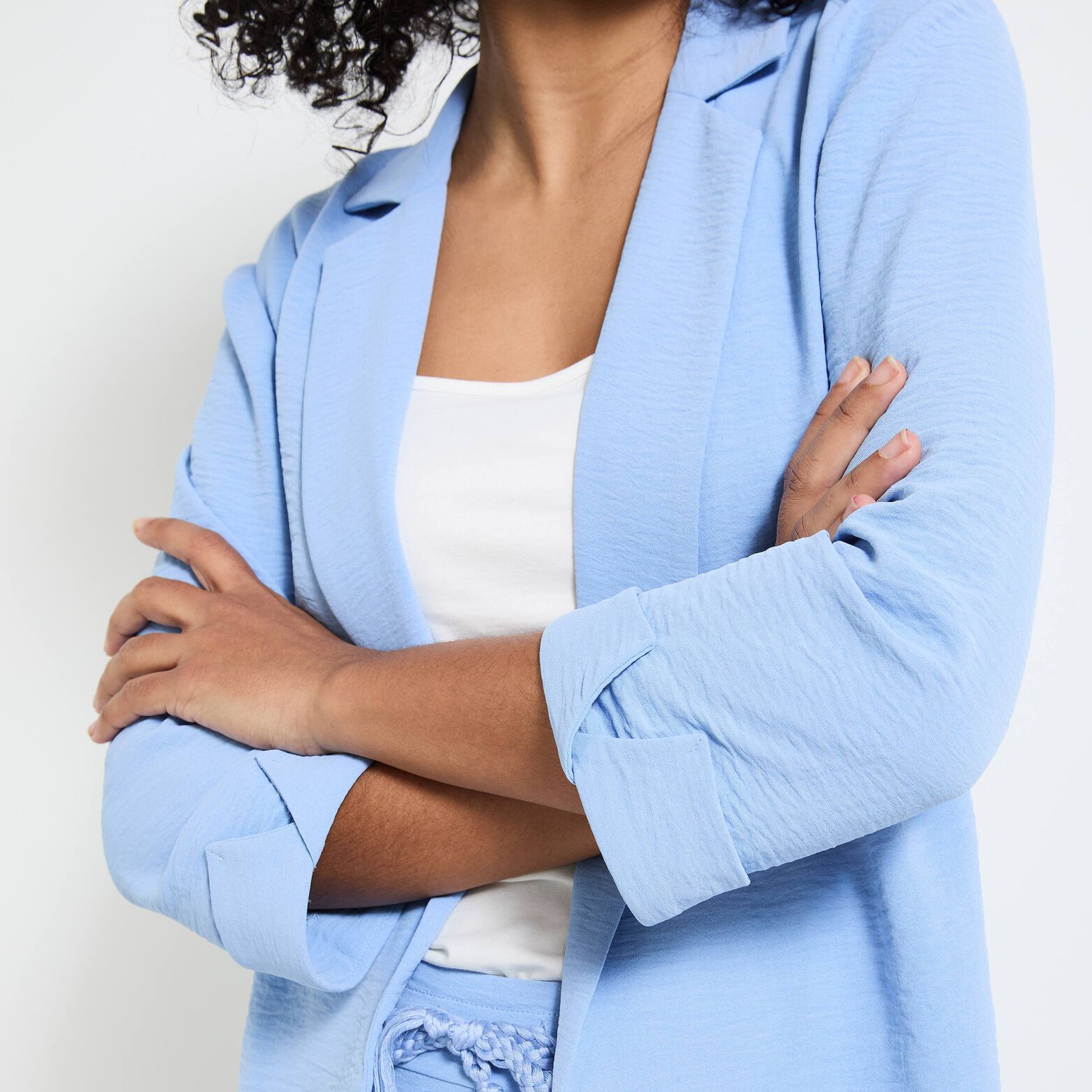 Veste blazer fluide femme