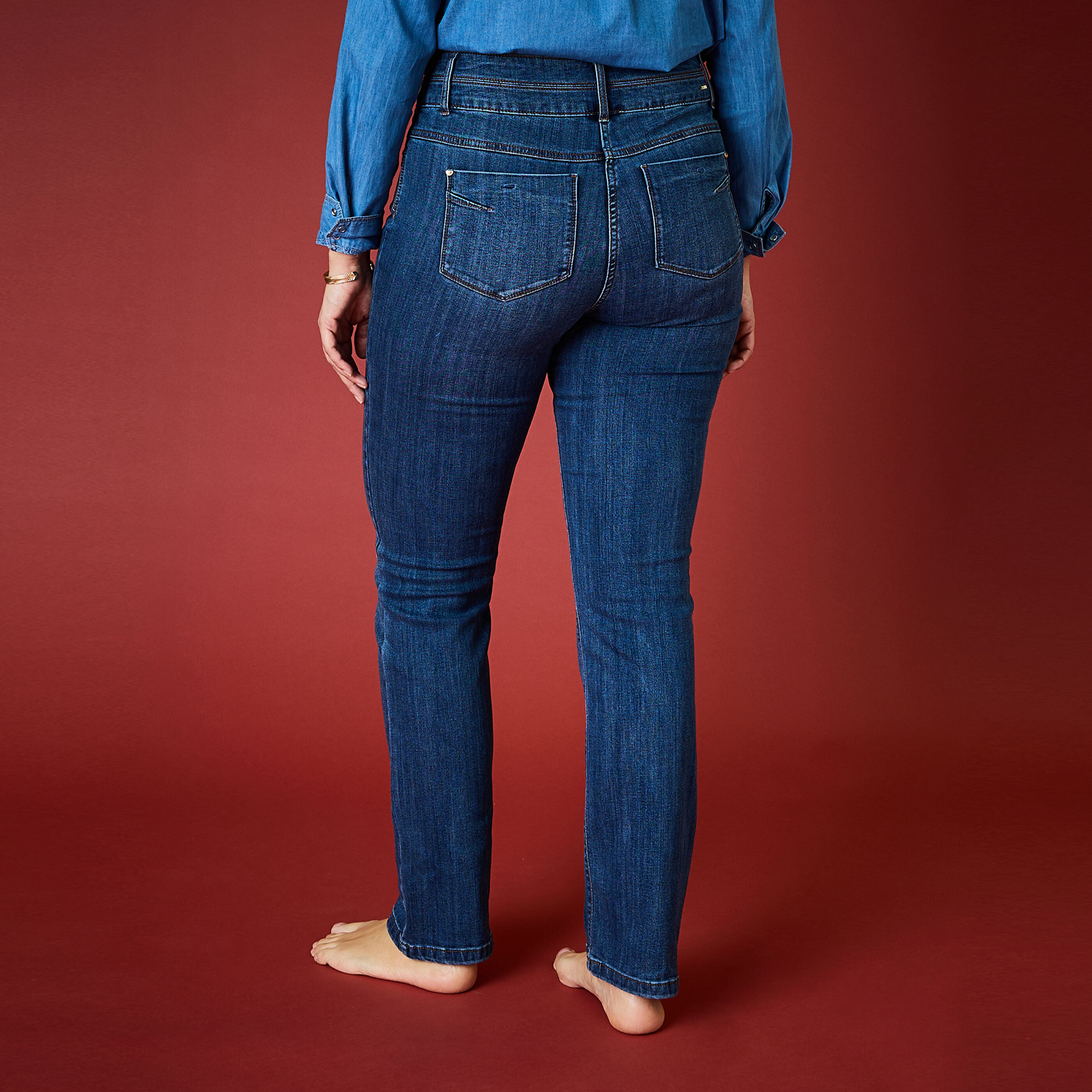 Jean droit ROME D02 femme