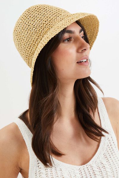Chapeau cloche femme