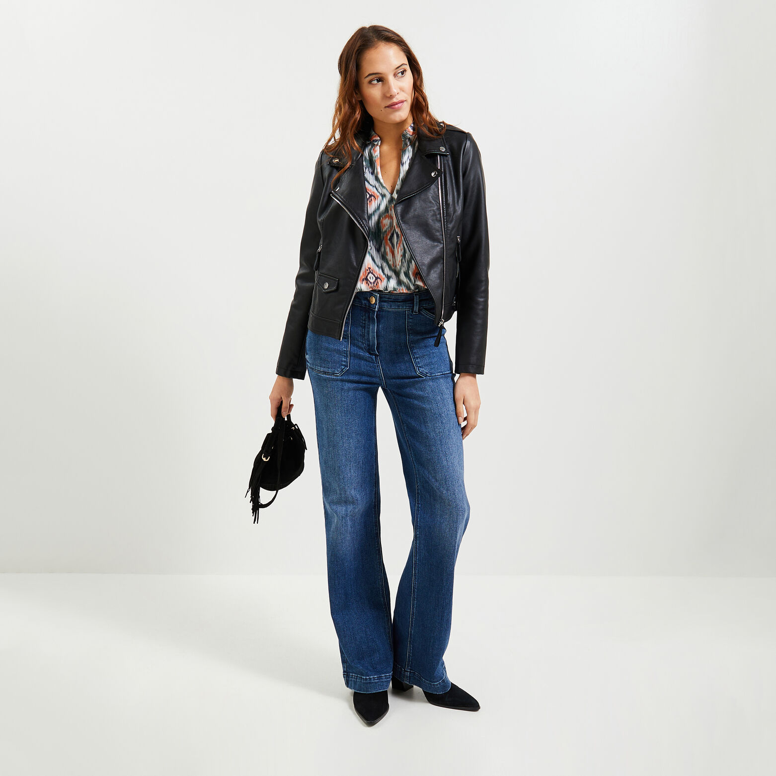 Blouse imprimée femme