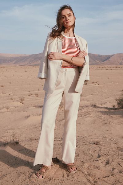 Pantalon large femme