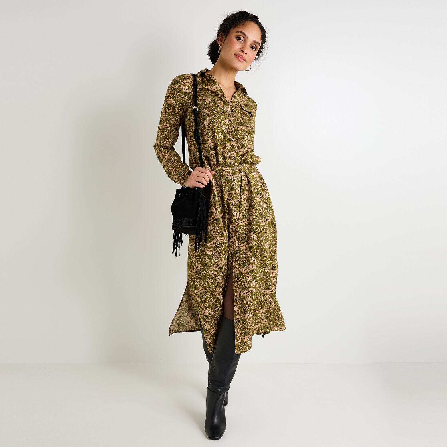 Robe longue femme