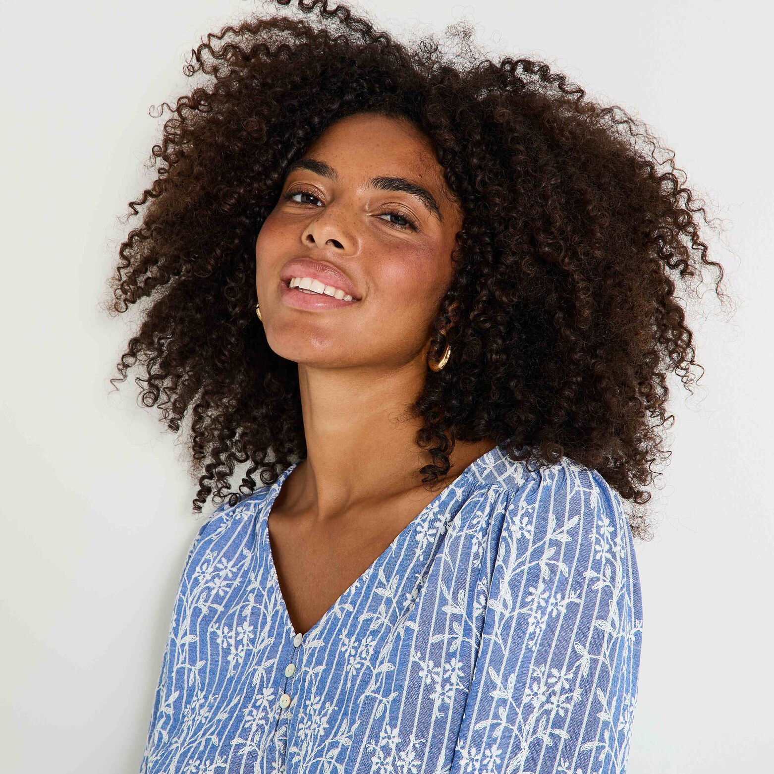 Blouse imprimée femme