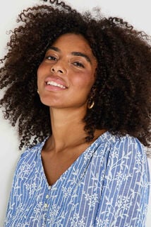 Blouse imprimée femme