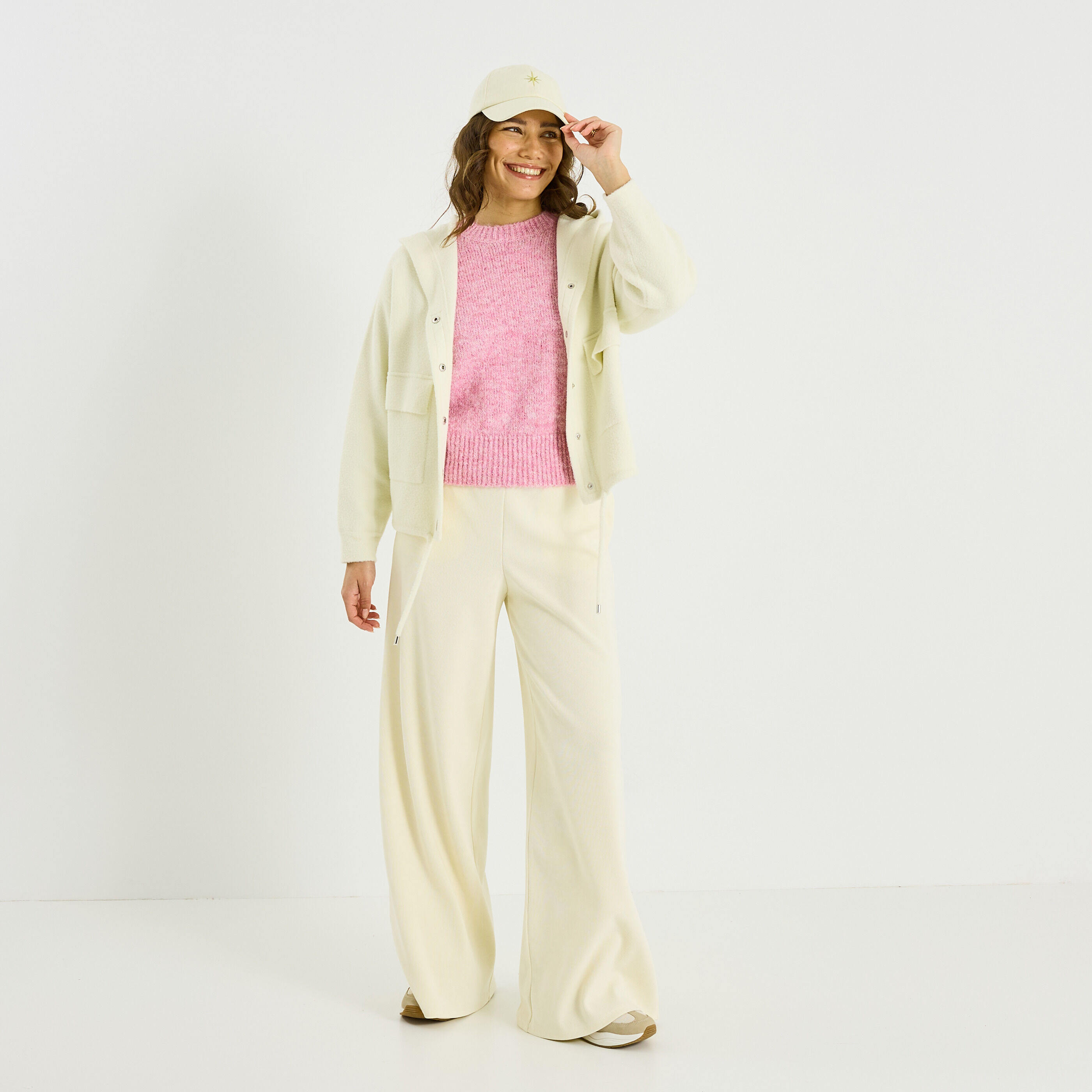 Bomber &agrave; capuche femme