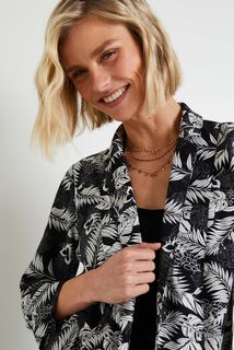 Veste blazer imprimé femme