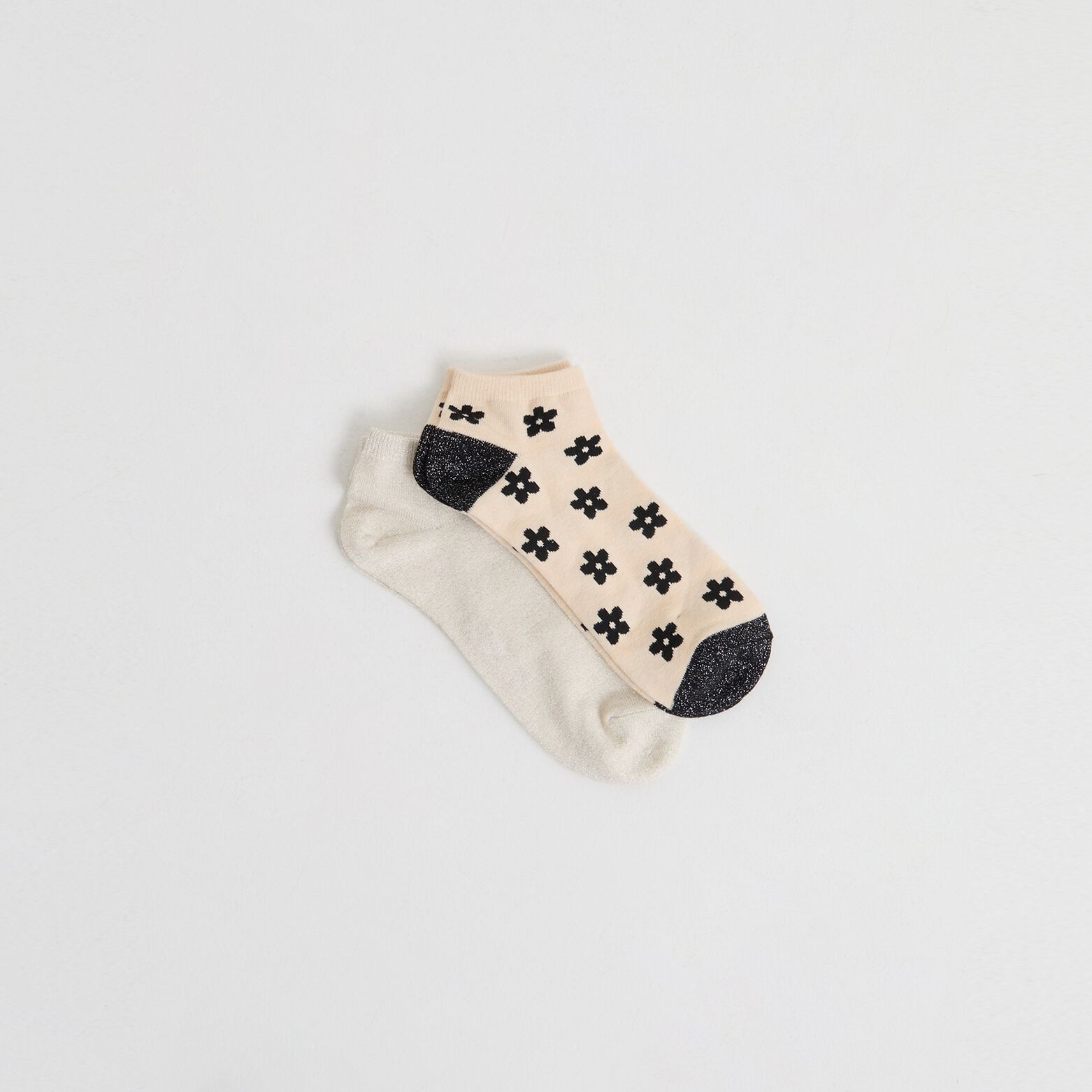 Lot de 2 paires de socquettes femme