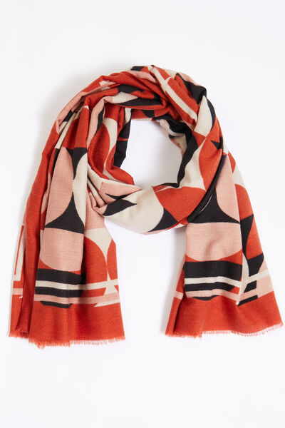 Etole à motifs femme