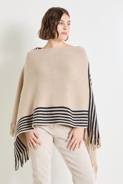 Poncho femme