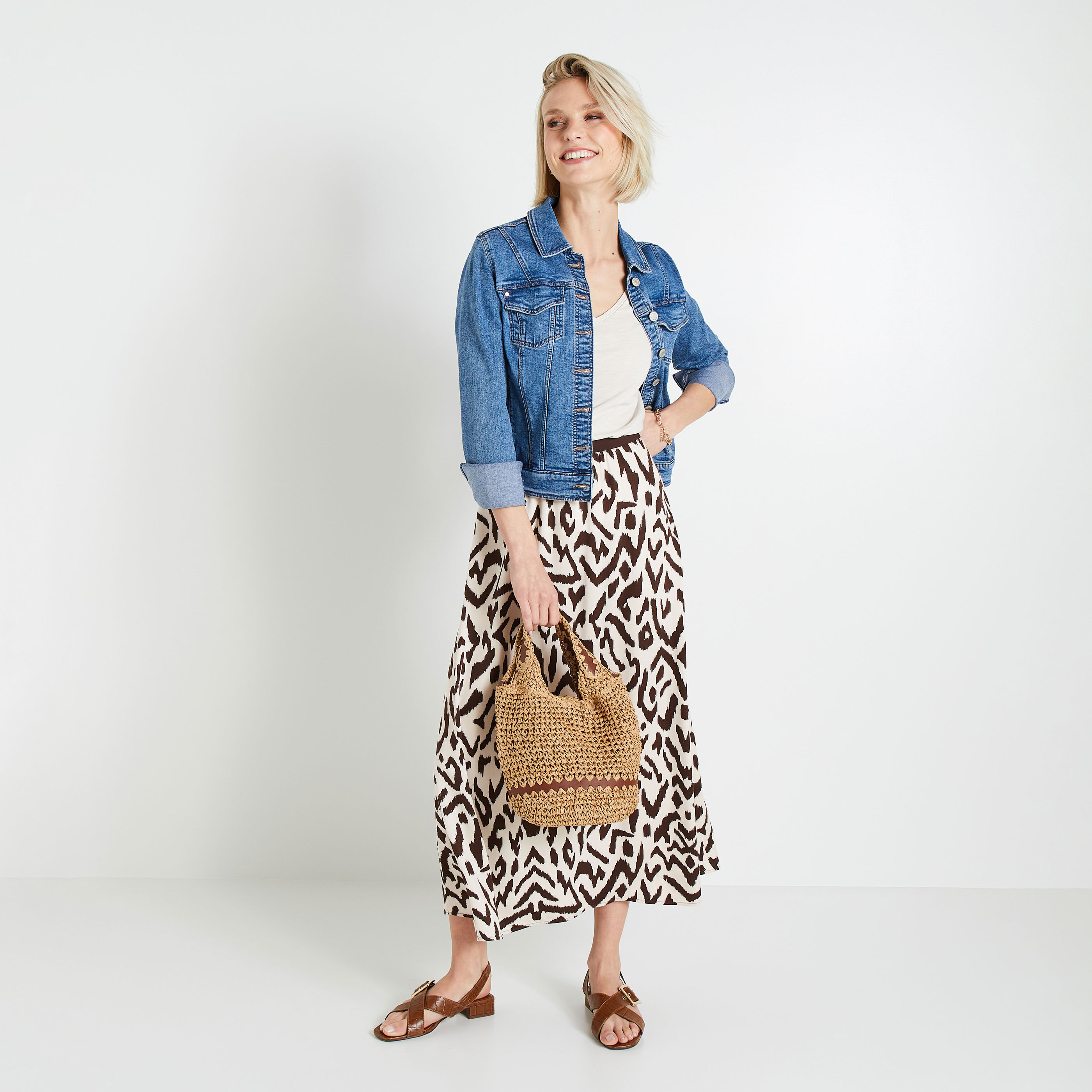Jupes femme pas cheres en promotion Grain de Malice