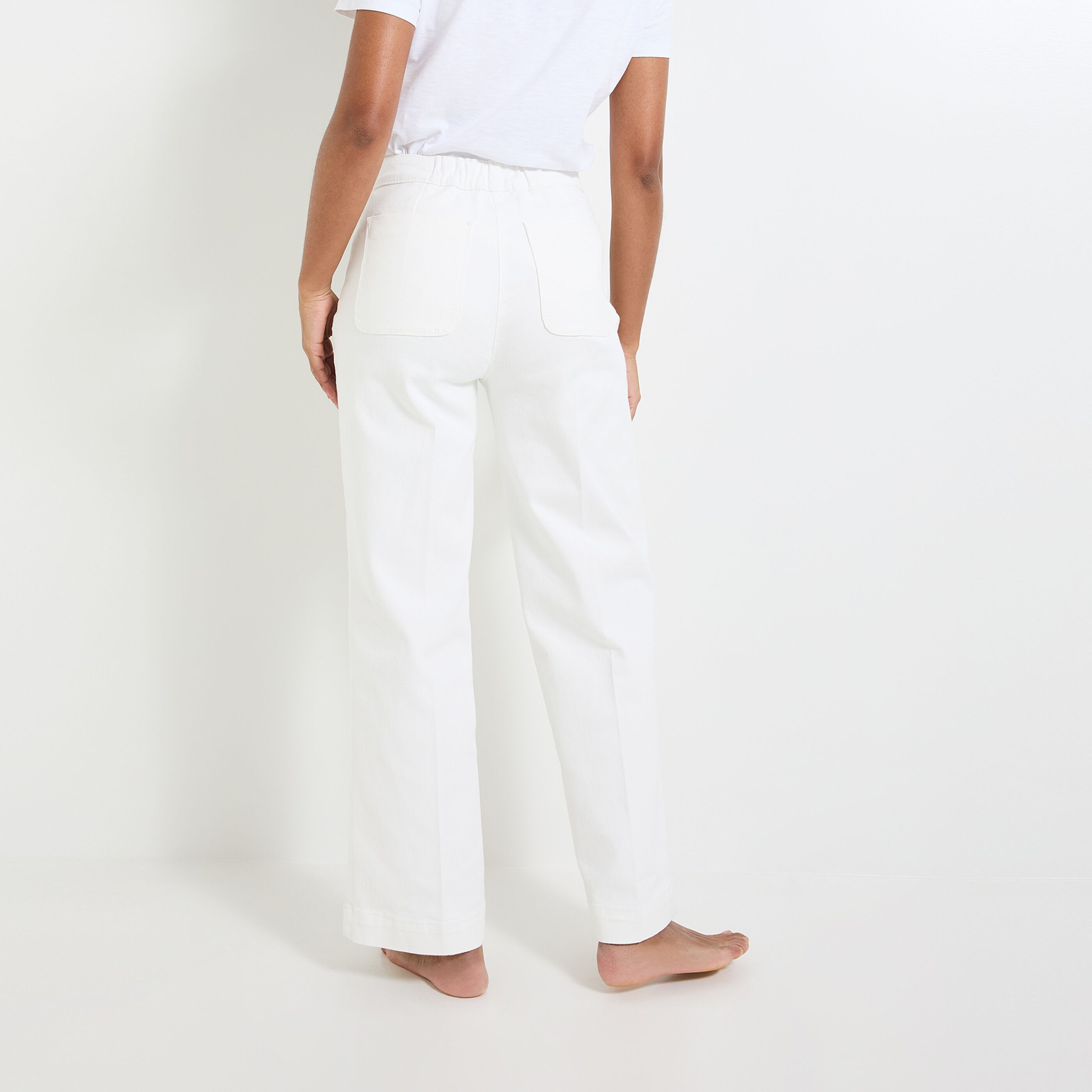 Jean flare POMPON F02 femme