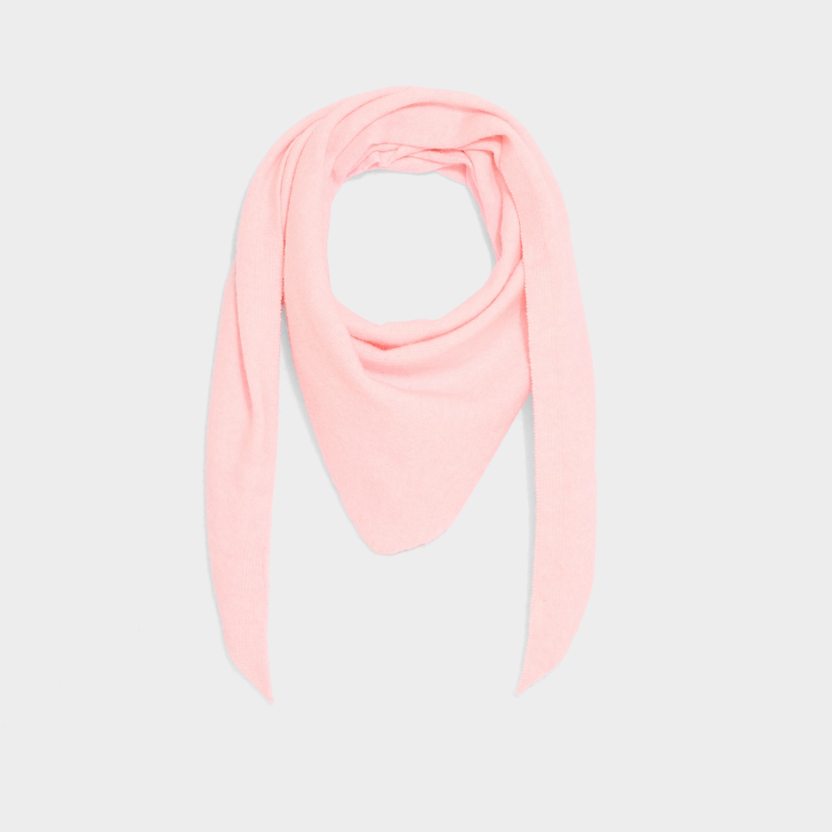 &Eacute;charpe triangle en maille femme