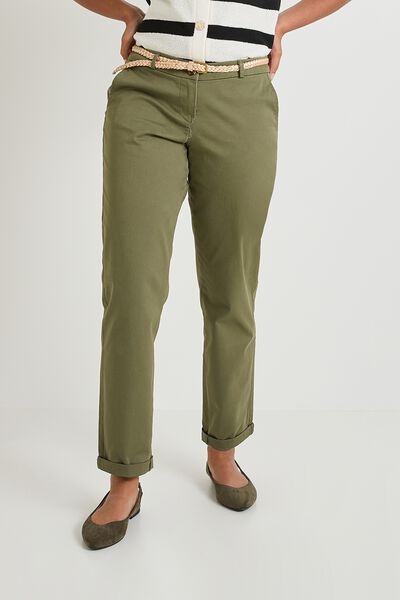 Pantalon chino femme