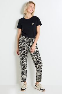 T-shirt col rond femme