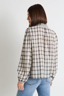 Chemise à carreaux femme