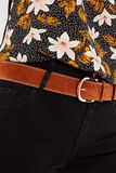 Ceinture large suédine femme