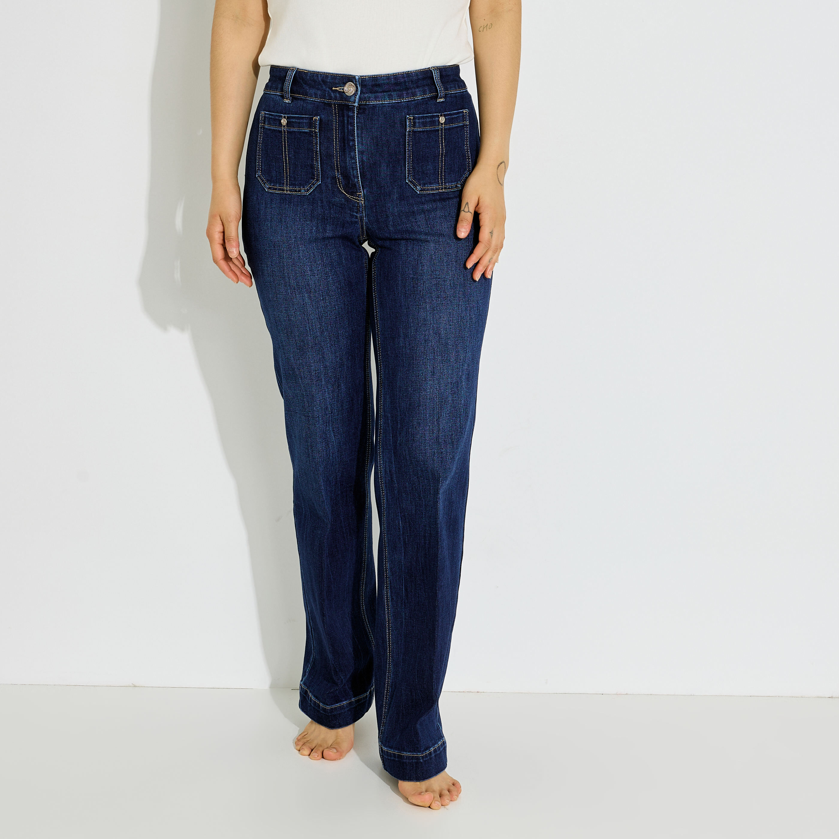Jean flare GENOVA F02 femme