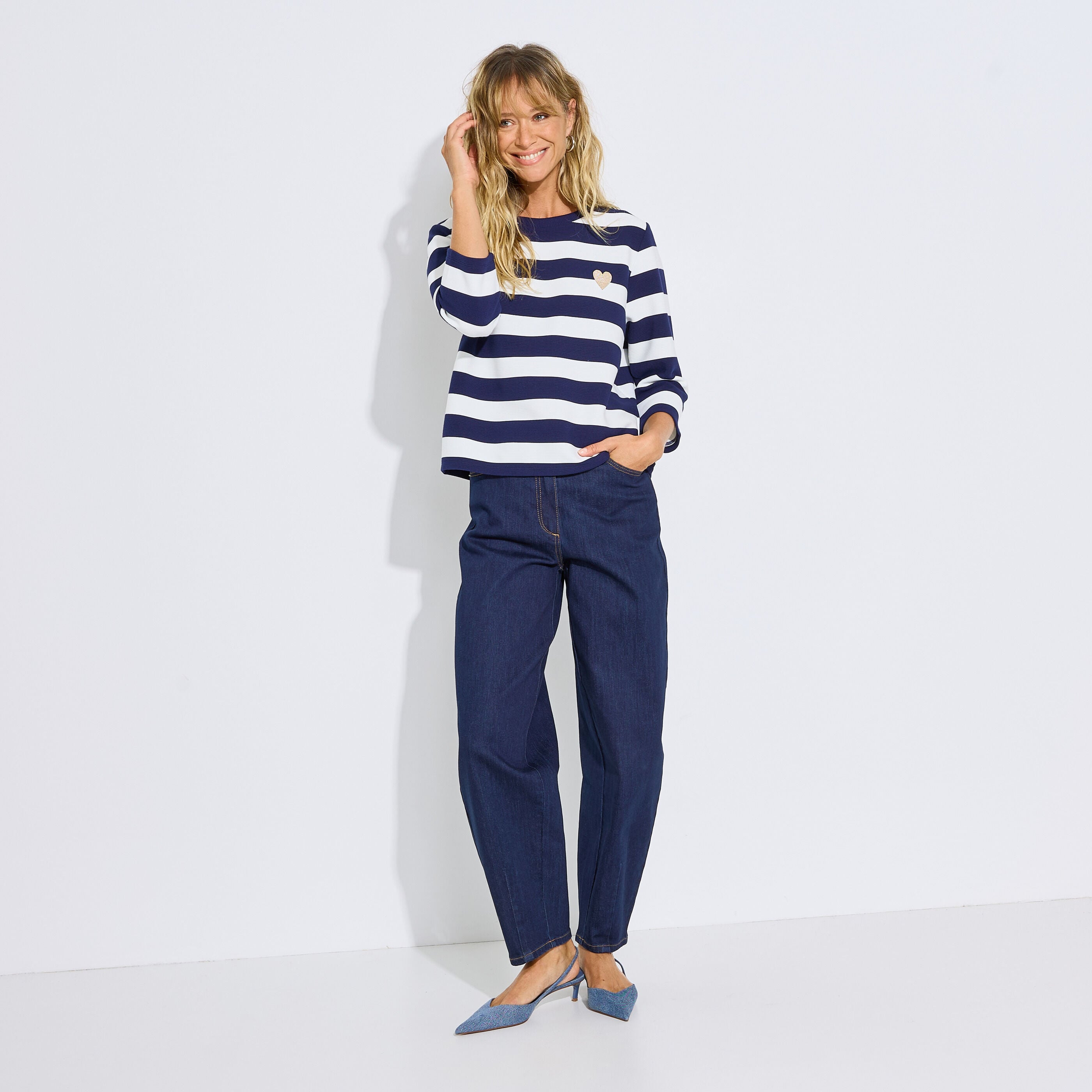 Sweat marini&egrave;re femme